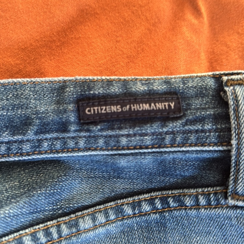 Citizens of Humanity Mandy Jean High Waist Retro Slim Roll Up | Size 25 | GUC